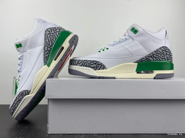 Rep 3 Lucky (W) CK9246-136 Jordan Green Retro 0630